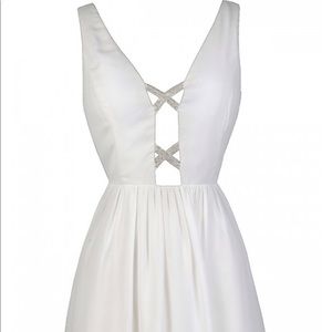NWT White party dress